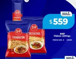 Supermayorista Vital S&P fideos oferta