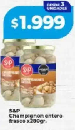 Supermayorista Vital S&P champignon entero frasco oferta