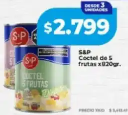 Supermayorista Vital S&P coctel de 5 frutas oferta