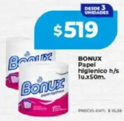 Supermayorista Vital Bonux papel higienico h/s oferta