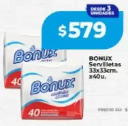 Supermayorista Vital Bonux servilletas oferta