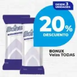 Supermayorista Vital Bonux velas todas oferta