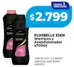 Supermayorista Vital Plusbelle esen shampoo y acondicionador oferta