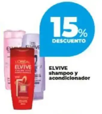 Supermayorista Vital Elvive shampoo y acondicionador oferta