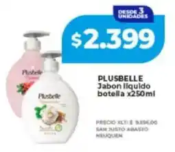 Supermayorista Vital Plusbelle jabon liquido botella oferta