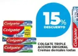 Supermayorista Vital Colgate triple accion original cremas dentales todas oferta