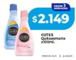 Supermayorista Vital Cutex quitaesmalte oferta