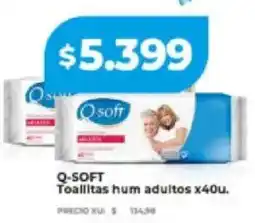 Supermayorista Vital Q-soft toallitas hum adultos oferta