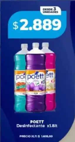 Supermayorista Vital Poett desinfectante oferta