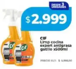 Supermayorista Vital Cif limp cocina expert antigrasa gatillo oferta