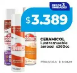 Supermayorista Vital Ceramicol lustramueble aerosol oferta
