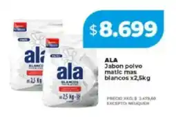Supermayorista Vital ALA Jabon polvo matic mas blancos oferta