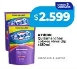 Supermayorista Vital Ayudín quitamanchas colores vivos d/p oferta