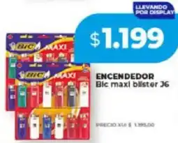 Supermayorista Vital Encendedor bic maxi bilister oferta