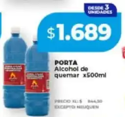 Supermayorista Vital Porta alcohol de quemar oferta