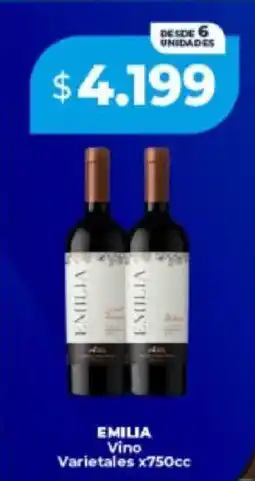 Supermayorista Vital Emilia vino varietales oferta