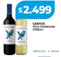 Supermayorista Vital Cantus vino varietales oferta