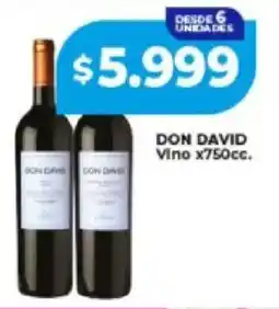 Supermayorista Vital Don david vino oferta