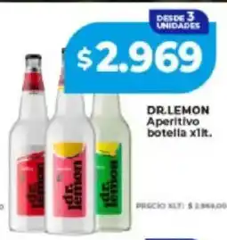 Supermayorista Vital Dr.lemon aperitivo botella oferta