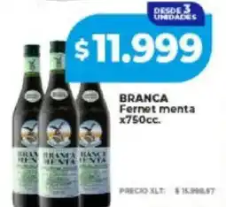 Supermayorista Vital Branca fernet menta oferta