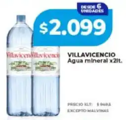 Supermayorista Vital Villavicencio agua mineral oferta