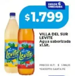 Supermayorista Vital Villa del sur levite agua saborizada oferta