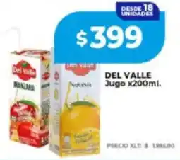Supermayorista Vital Del valle now jugo oferta