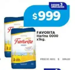Supermayorista Vital Favorita harina 0000 oferta
