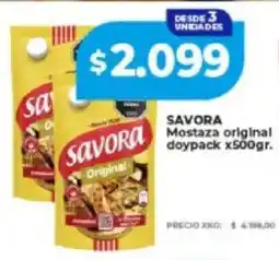 Supermayorista Vital Savora mostaza original doypack oferta
