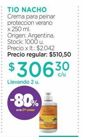 Farmacity Crema para peinar proteccion verano x 250 ml oferta