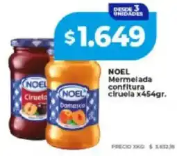 Supermayorista Vital Noel mermelada confitura ciruela oferta