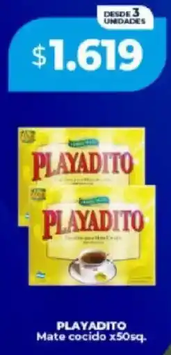 Supermayorista Vital Playadito mate cocido oferta