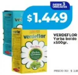 Supermayorista Vital Verdeflor yerba boldo oferta