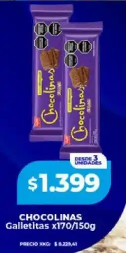Supermayorista Vital Chocolinas galletitas oferta