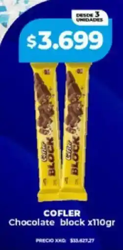 Supermayorista Vital Cofler chocolate block oferta