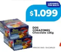 Supermayorista Vital Dos corazones chocolate oferta