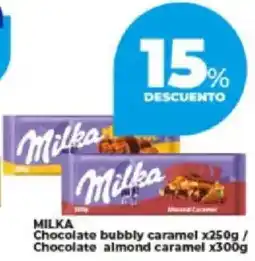 Supermayorista Vital Milka chocolate bubbly caramel oferta