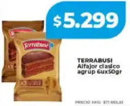 Supermayorista Vital Terrabusi alfajor clasico agrup oferta