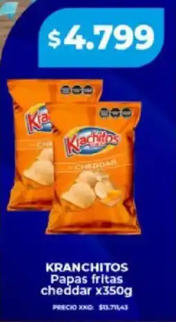 Supermayorista Vital Kranchitos papas fritas cheddar oferta