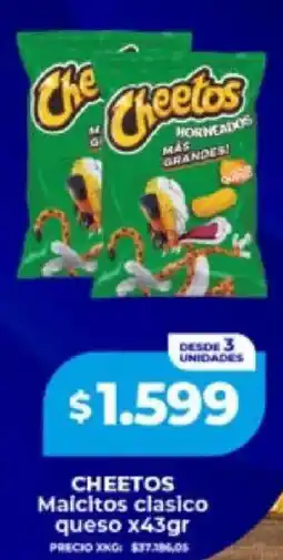 Supermayorista Vital Cheetos maicitos clasico queso oferta