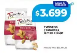 Supermayorista Vital Twistos tostaditas jamon oferta