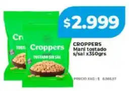Supermayorista Vital Croppers mani tostado s/sal oferta