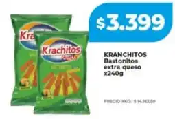 Supermayorista Vital Kranchitos bastonitos extra queso oferta