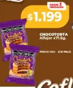 Supermayorista Vital Chocotorta alfajor oferta