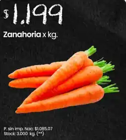 Changomas Zanahoria oferta