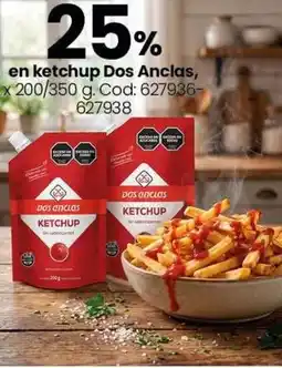 Coto Dos anclas en ketchup oferta