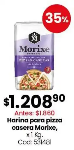 Coto Morixe harina para pizza casera oferta