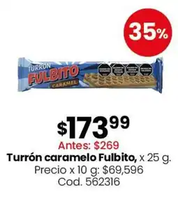 Coto Fulbito turrón caramelo oferta