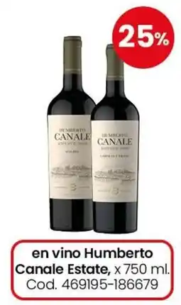 Coto Canale estate en vino humberto oferta
