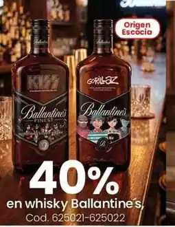 Coto Ballantine's en whisky oferta